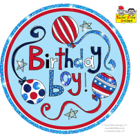 Badge Re-Bday Boy